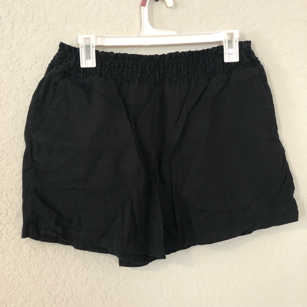 Black stretchy shorts